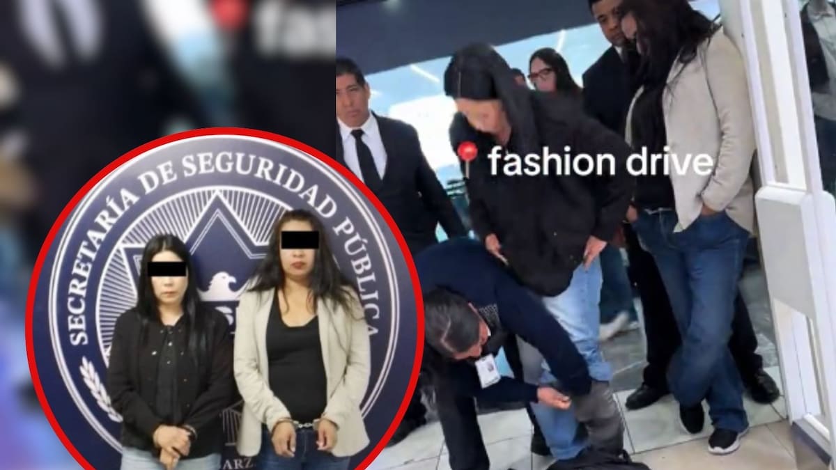 Captan a mujer intentando robar ropa en tienda departamental; ocultaba 21 prendas bajo el pantalón (VIDEO)