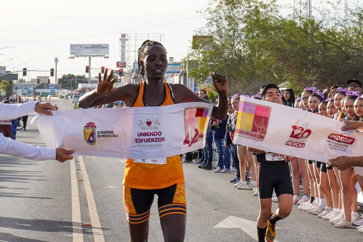 Listo la fiesta atlética con el Medio Maratón Mexicali 2024