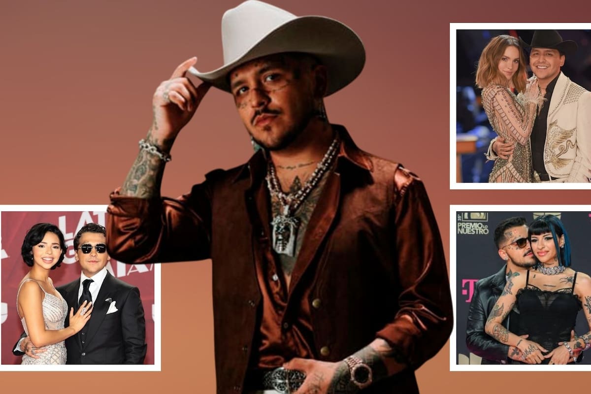 Christian Nodal y las fiestas de cumpleaños organizadas por sus exnovias