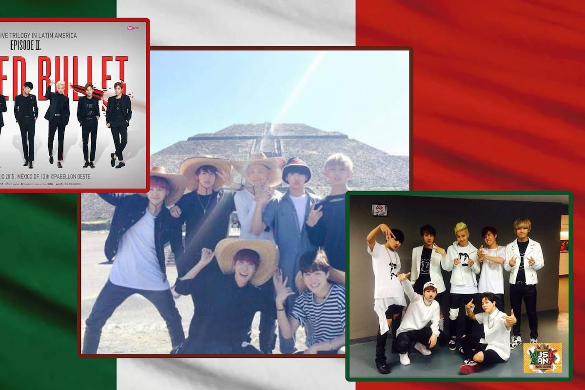 Todas las veces que BTS visitó México