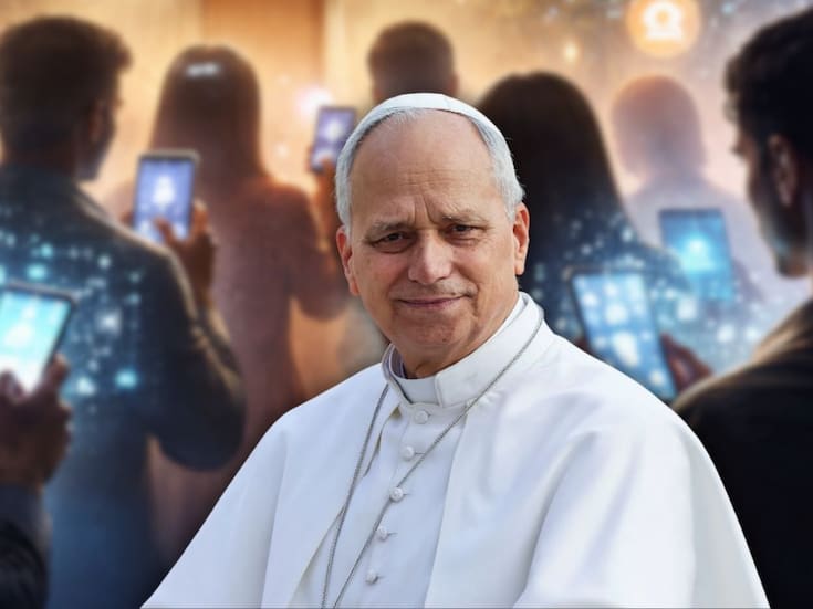 “La información es un bien público”: papa León XIV alerta sobre algoritmos, redes e inteligencia artificial y llama a los medios a transparentar contenidos creados o manipulados por IA