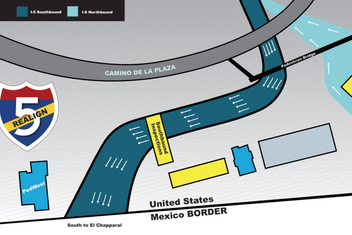 Cerrarán tramo de autopista 5 Sur por apertura de carriles