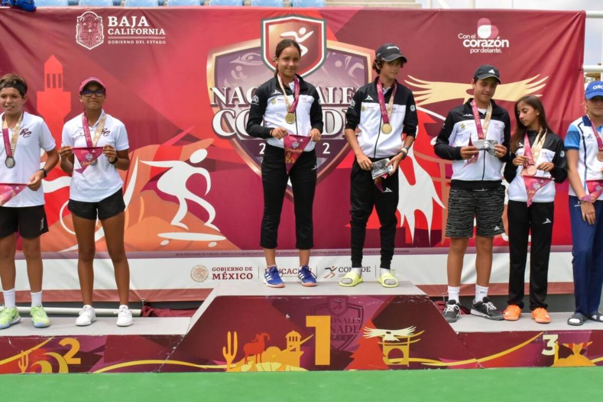 BC se cuelga la plata en el tenis de los Nacionales Conade