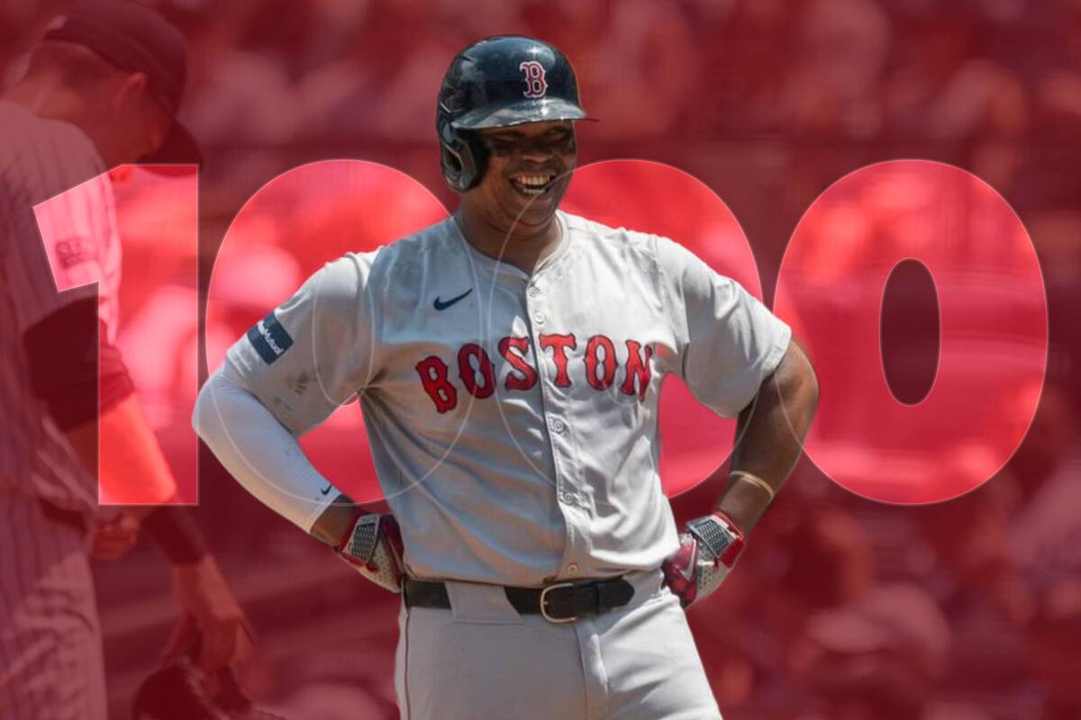Red Sox: Rafael Devers se une al club de los 1,000 hits