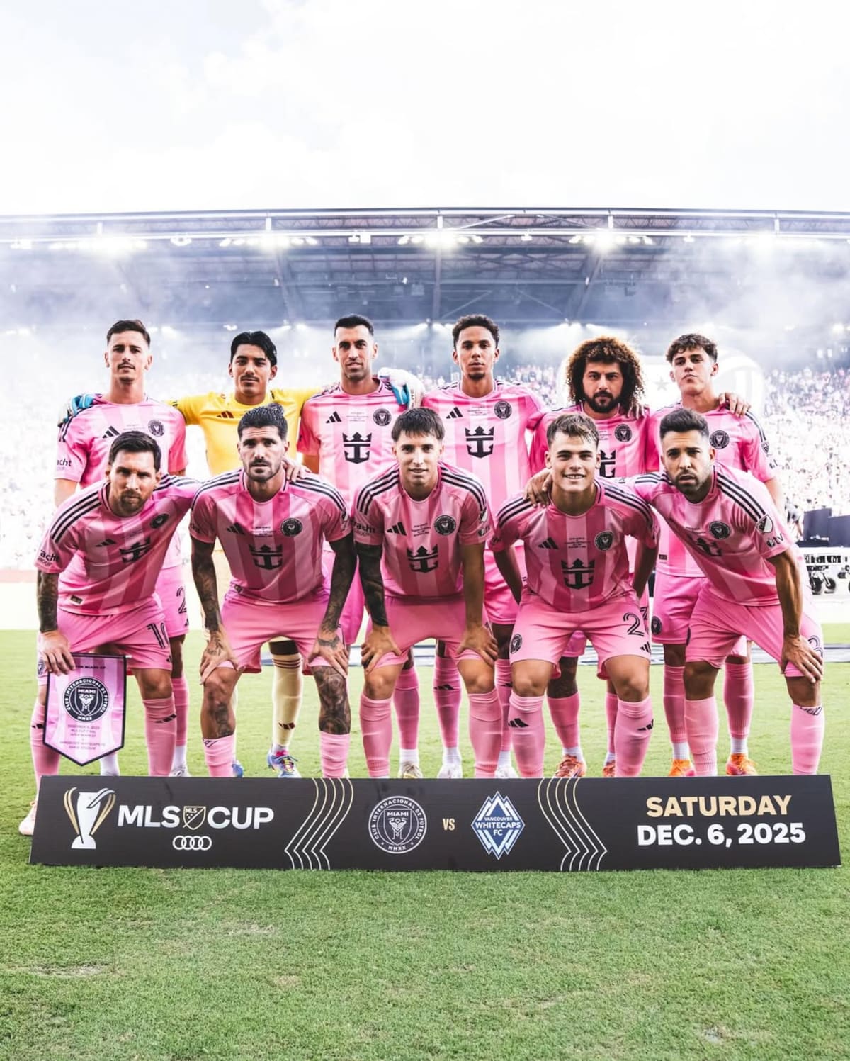 El Inter Miami ganó su primer campeonato de MLS. (Foto: @intermiamicf)