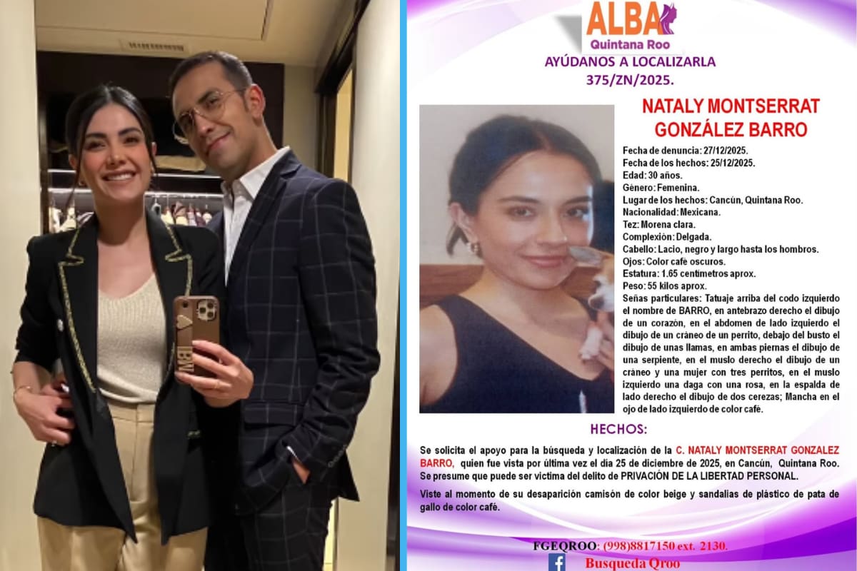 Esposa de Capi Pérez pide ayuda para localizar a familiar desaparecida en Navidad