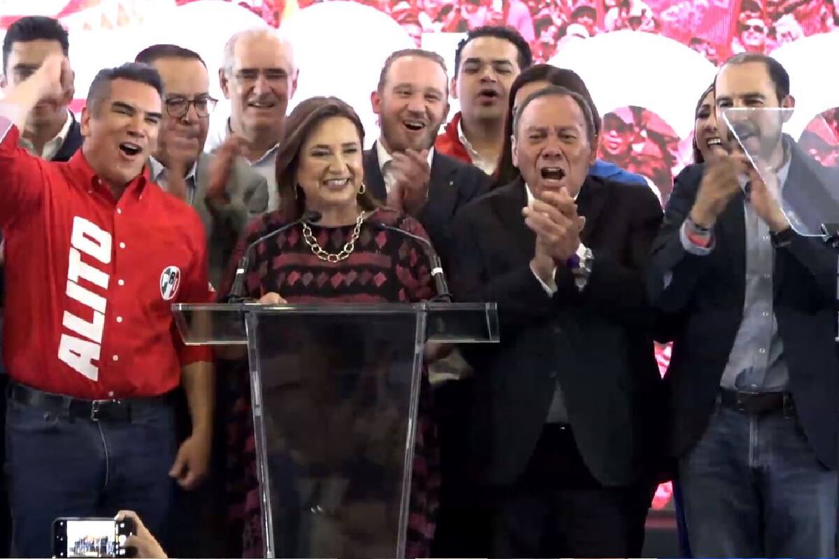 “Ya está claro que ganamos”, afirma Xóchitl Gálvez