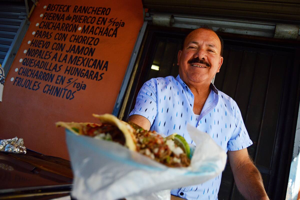 El popular taquero “El paisa de USA”