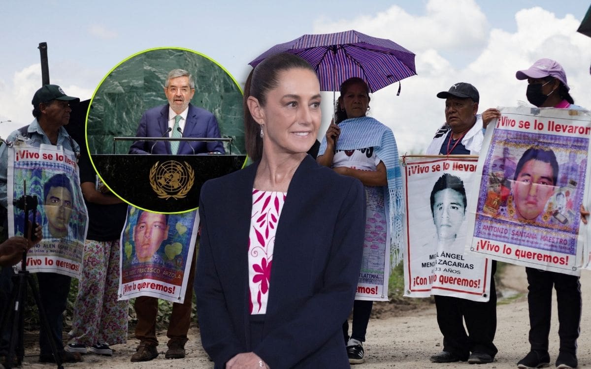 IMAGEN ILUSTRATIVA. Claudia Sheinbaum rechaza informe de la ONU sobre desaparecidos en México porque cifras son de 2009-2017. | Crédito: Presidencia/REUTERS