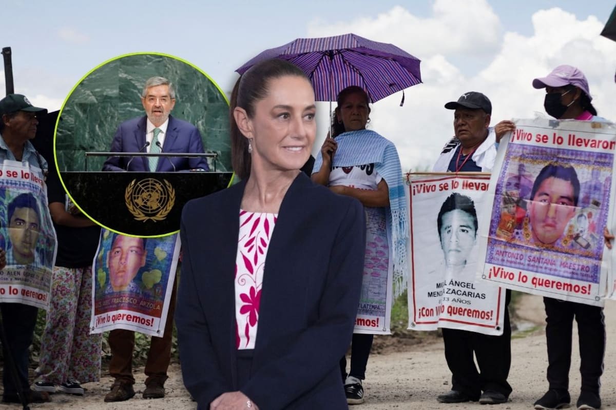 Claudia Sheinbaum rechaza informe de la ONU sobre desaparecidos en México porque cifras son de 2009-2017