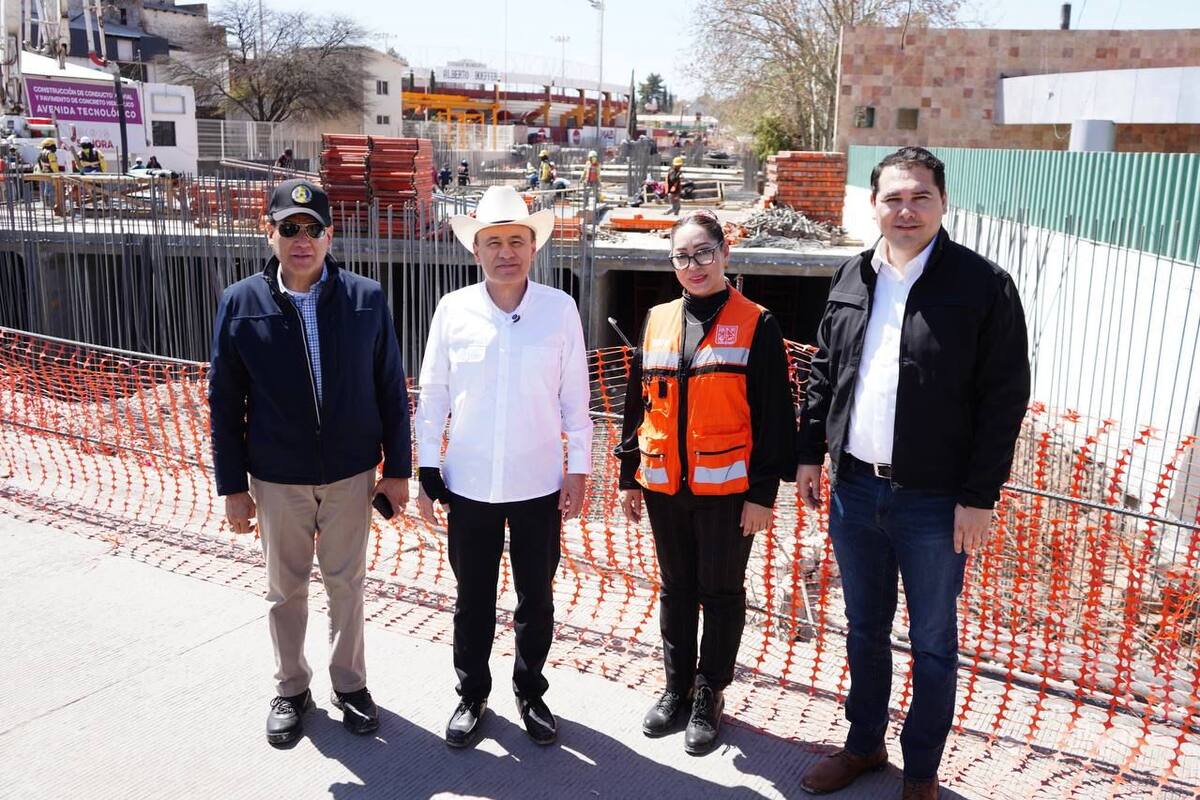 Avanza transformación de Avenida Tecnológico de Nogales: Gobernador Durazo