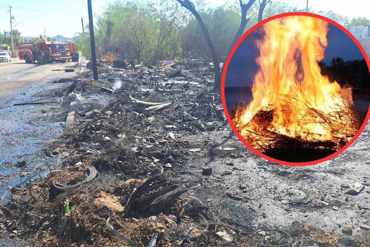 Bomberos controlan incendio en la colonia Unión de Ladrilleros