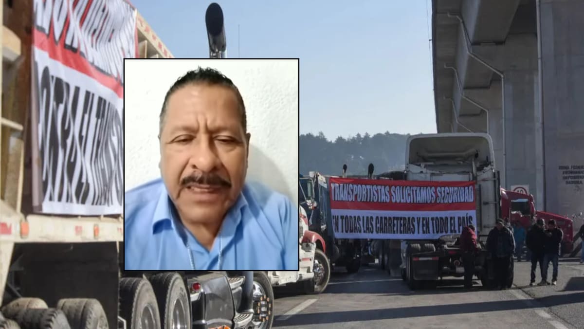 Líder de ANTAC defiende megabloqueo nacional y exige mayor seguridad en carreteras. Foto: Milenio, Captura de pantalla