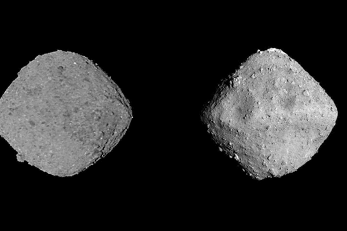 El origen de la forma de diamante de los asteroides Bennu y Ryugu