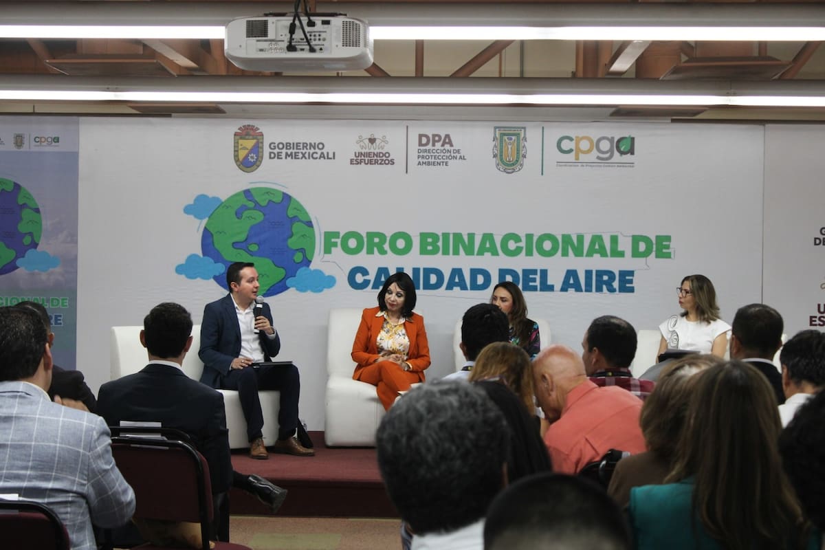 Realizaron foro binacional de la calidad del aire