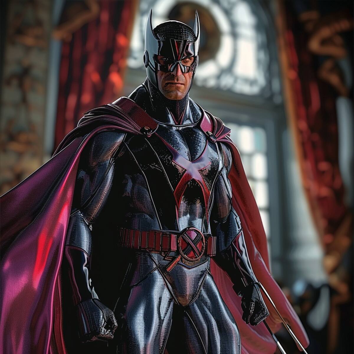Entre el bien y el mal: La inteligencia artificial explora la complejidad moral de Magneto a través de un rediseño único y cautivador.
