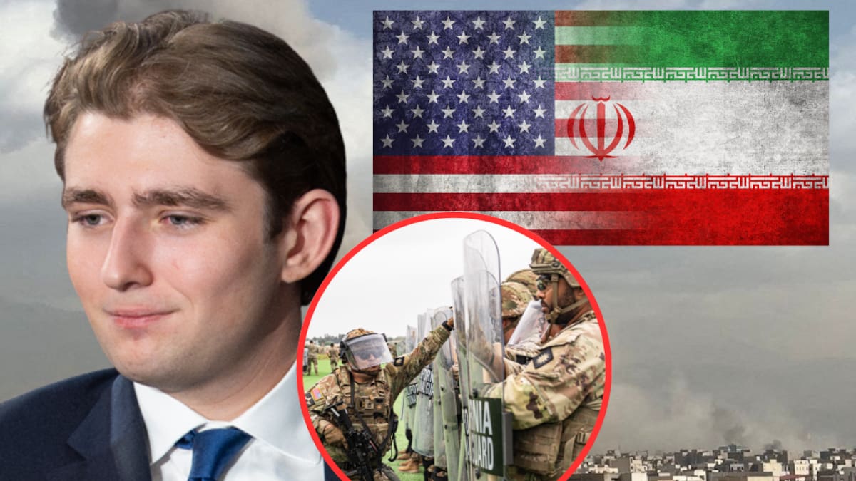 Ex colaborador de South Park reta a Donald Trump a mandar a su hijo Barron al frente de batalla en Medio Oriente a través de una página web satírica