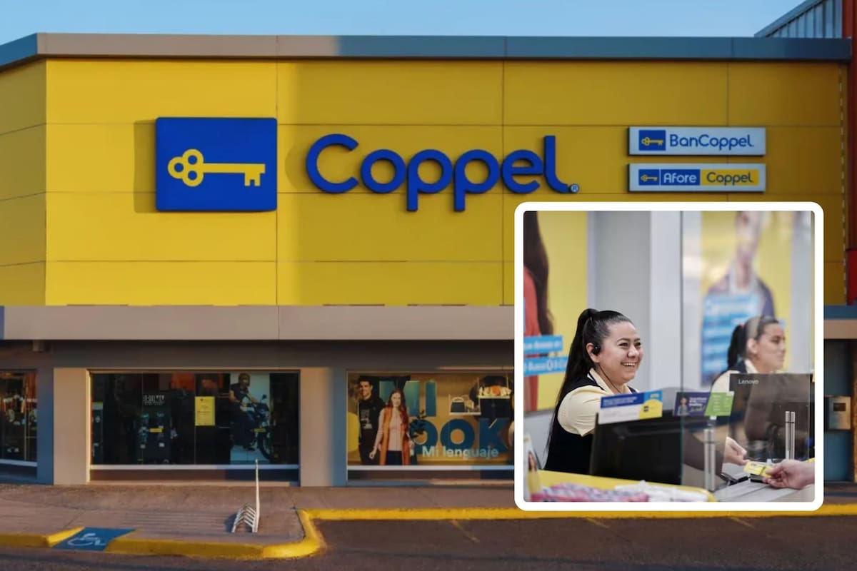 Coppel tiene oferta de trabajo con sueldo de 9,150 pesos; sólo requiere secundaria