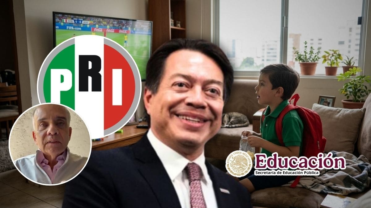 PRI exige renuncia de Mario Delgado tras difundir calendario escolar con vacaciones adelantadas por calor extremo y Mundial 2026 y acusa que Sheinbaum tuvo que corregirlo públicamente