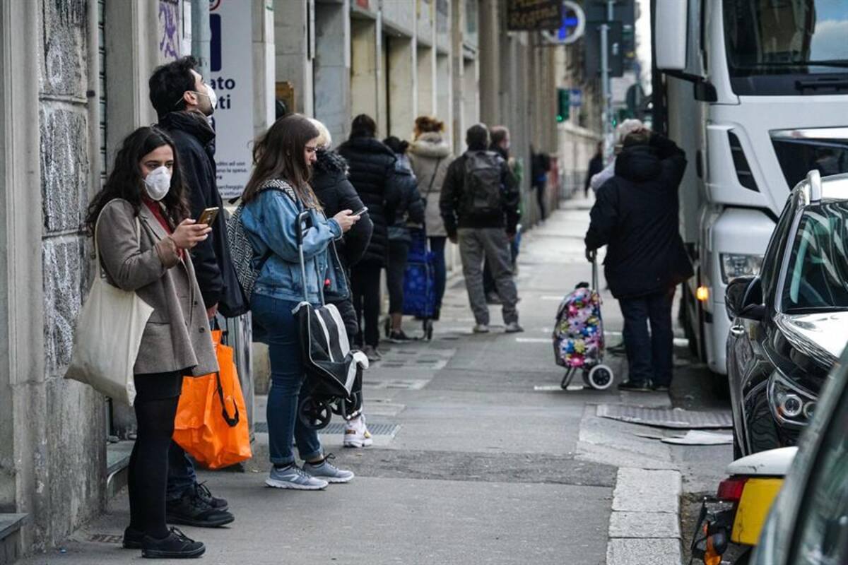Reportan 525 muertes por Covid-19 en Italia; la cifra más baja en nueve días