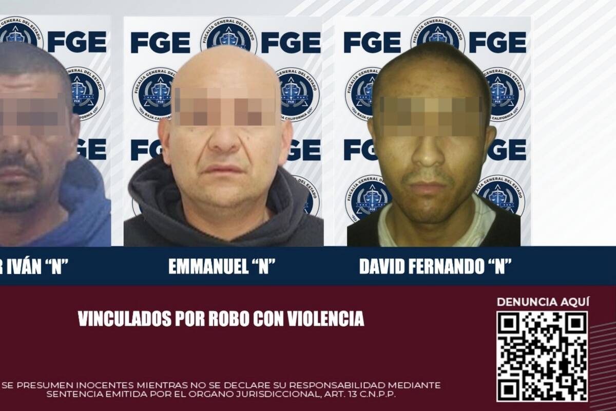 Procesan a tres por asaltos a tiendas de autoservicio