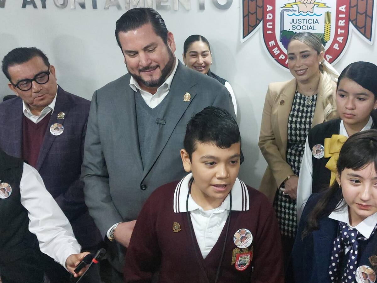 Miguel Ángel Ramírez dijo sentirse orgulloso de ser presidente municipal por un día.