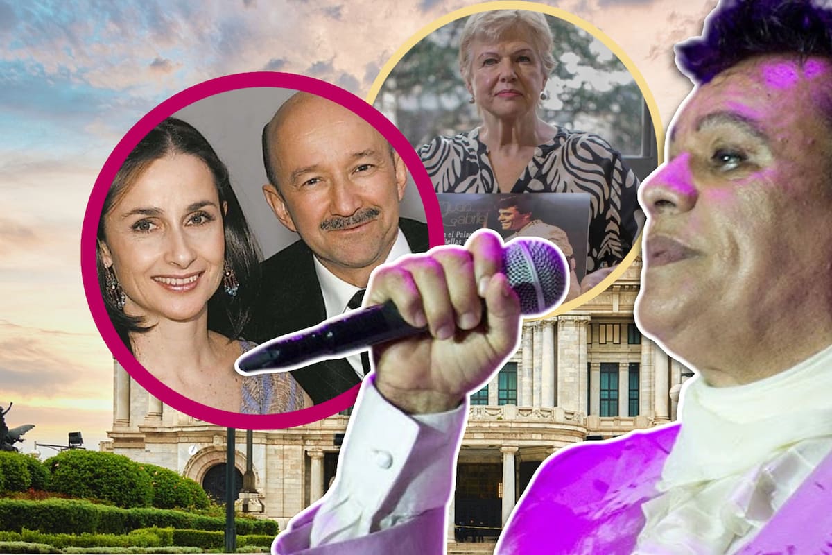 Así fue como Juan Gabriel se presentó en el Palacio de Bellas Artes con ayuda de la esposa de Salinas de Gortari