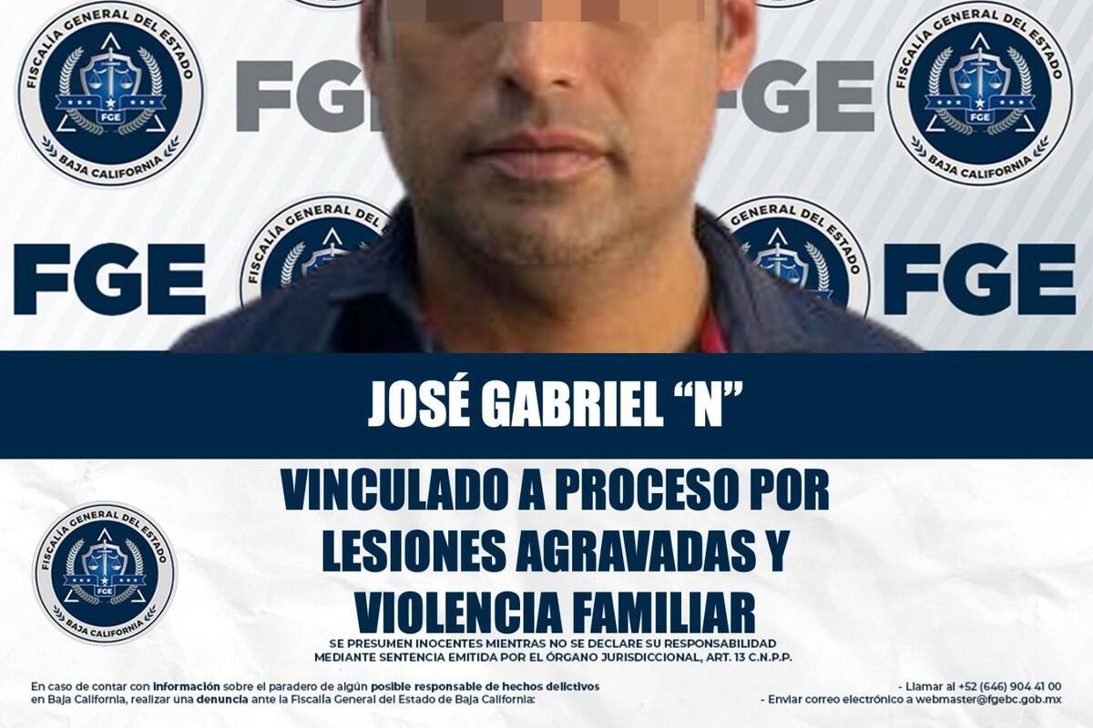 Vinculan a sujeto por lesiones agravadas y violencia familiar