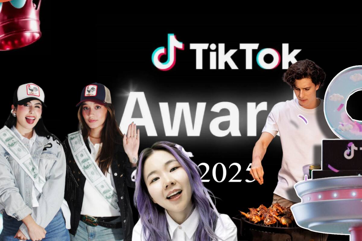 Todos los nominados a los TikTok Awards 2025