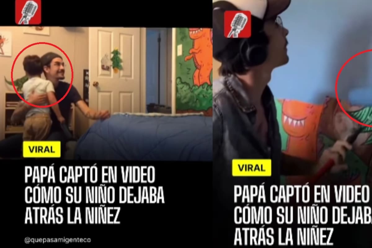 “El viaje de dejar de ser niño”: padre graba el momento en que su hijo entra a la preadolescencia y conmueve en redes
