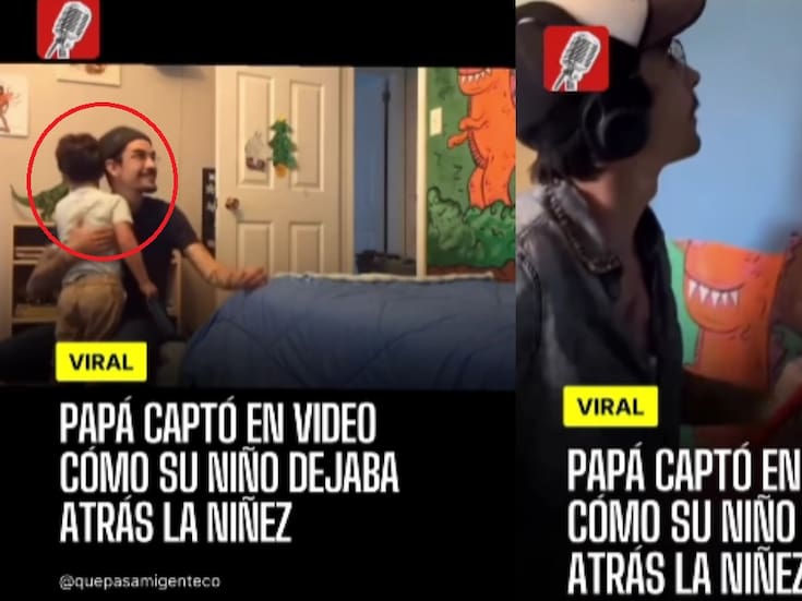 “El viaje de dejar de ser niño”: padre graba el momento en que su hijo entra a la preadolescencia y conmueve en redes