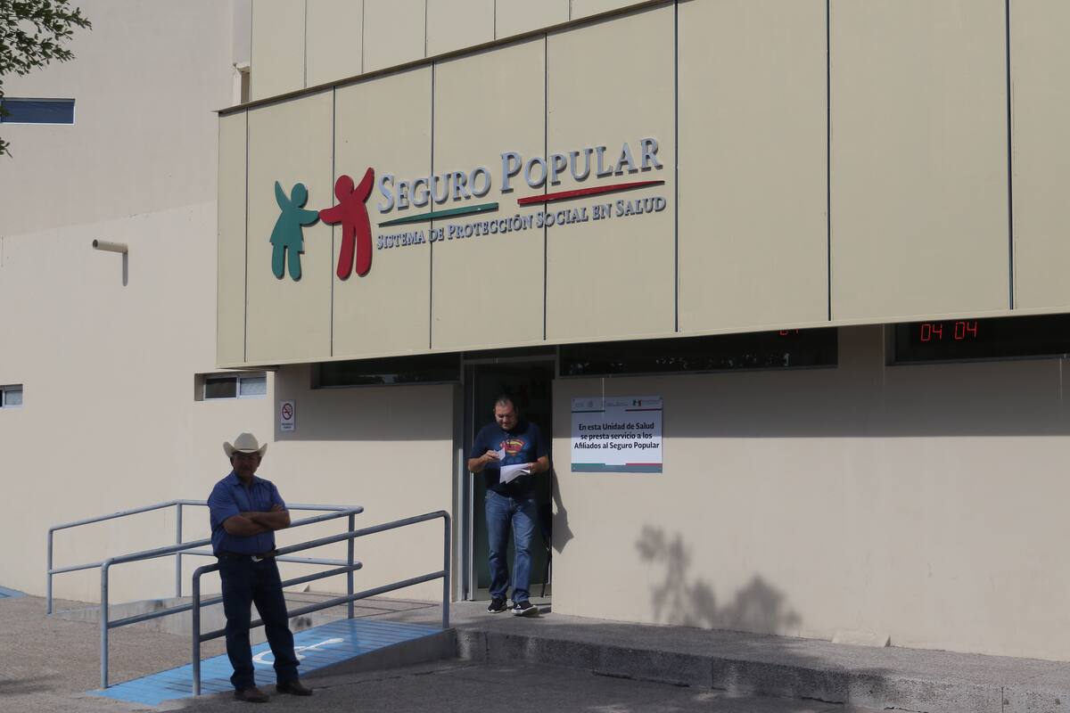Seguro Popular sería eliminado en septiembre: Diputados