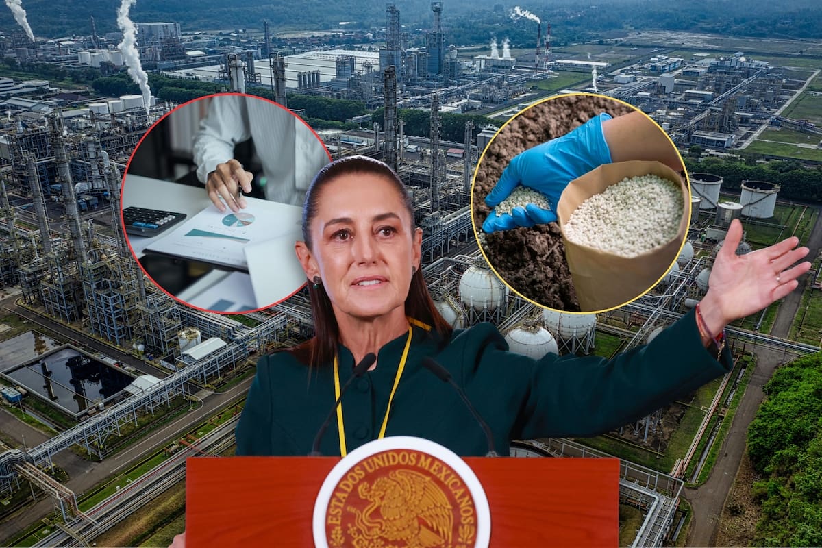 México depende de Medio Oriente para producir sus alimentos, pero ahora destinó 3 mil 231 millones de dólares en inversión privada para financiar dos plantas industriales de fertilizantes y evitar que la canasta básica se siga encareciendo por las guerras y la interrupción de las rutas comerciales