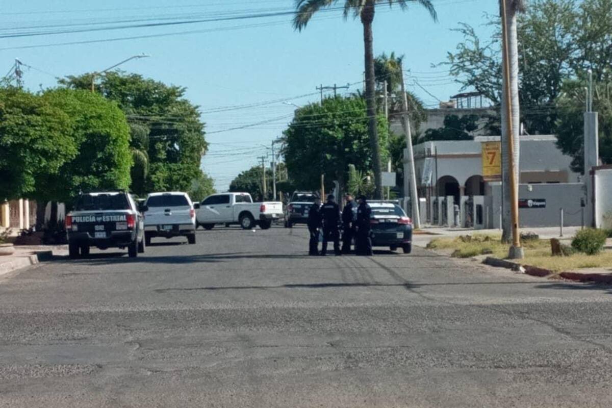 Buscan a asesinos de empresario y policía en Obregón