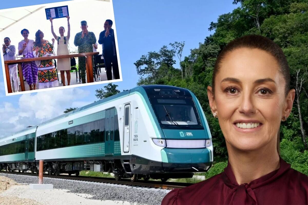 Claudia Sheinbaum inaugura últimos tramos de Tren Maya y celebra su aniversario en Quintana Roo