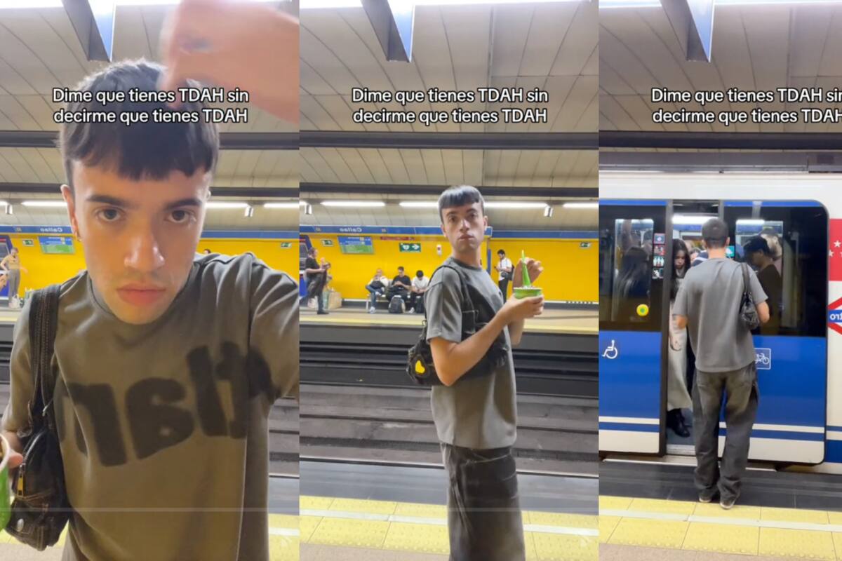 Joven deja olvidado su celular en la estación de metro: “dime que tienes TDAH sin decirme que tienes TDAH”