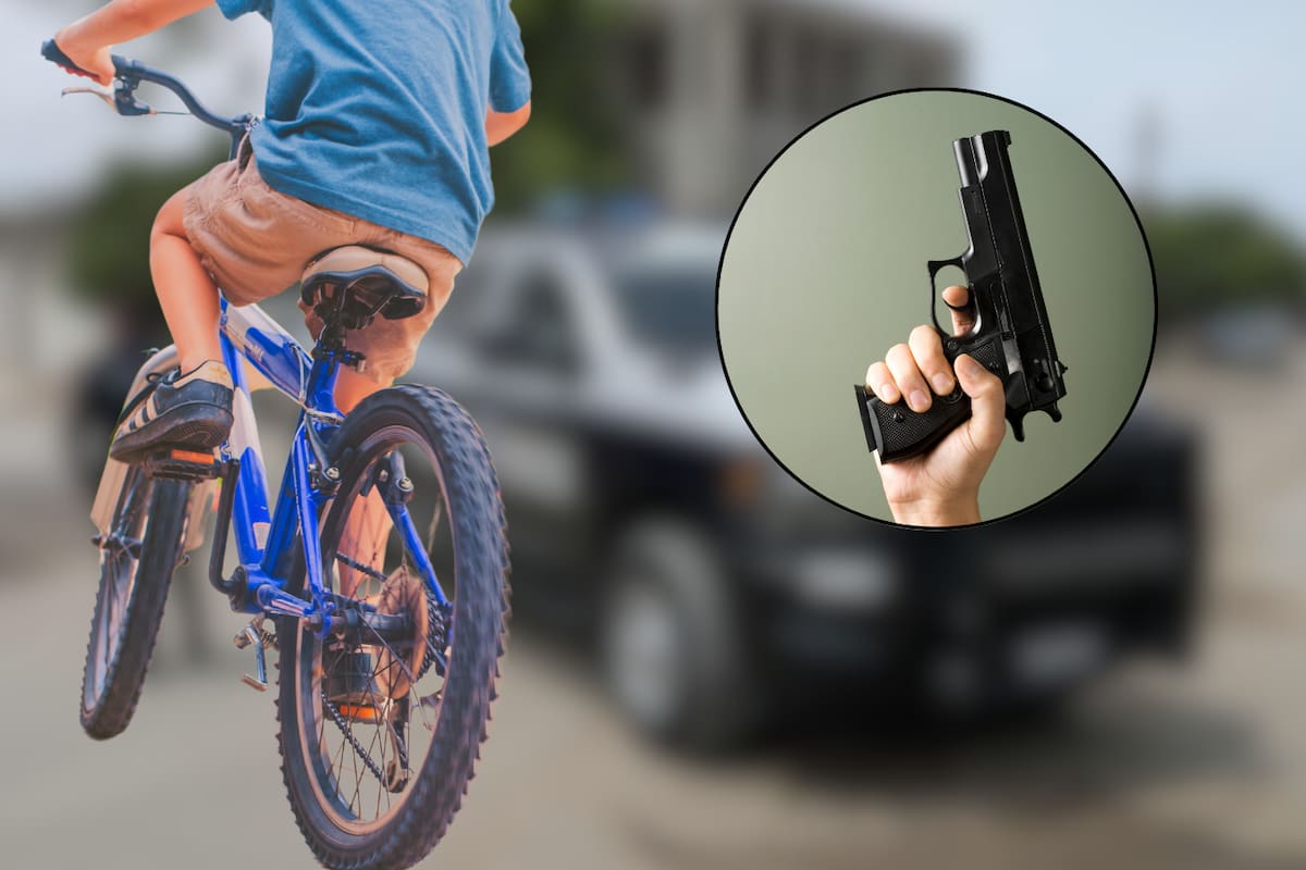 Ciclista es atacado a balazos en la colonia San Benito