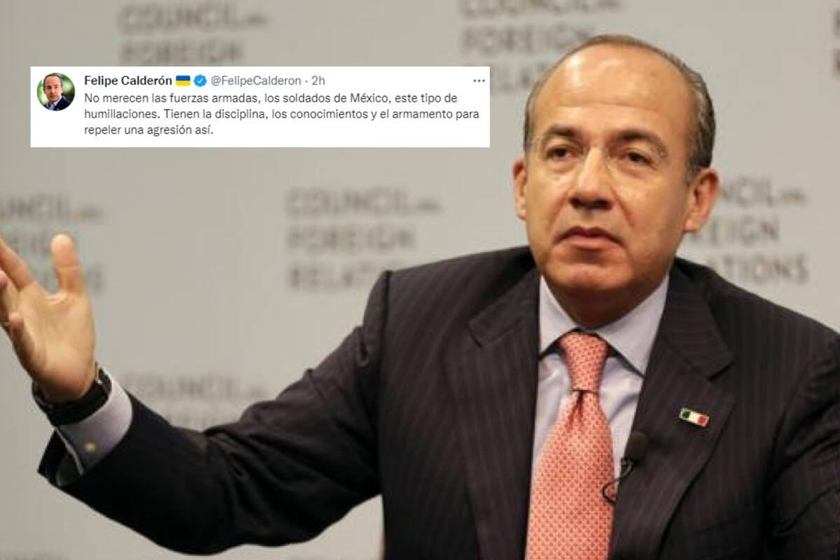 Felipe Calderón habló sobre video de soldados perseguidos por civiles armados en Michoacán