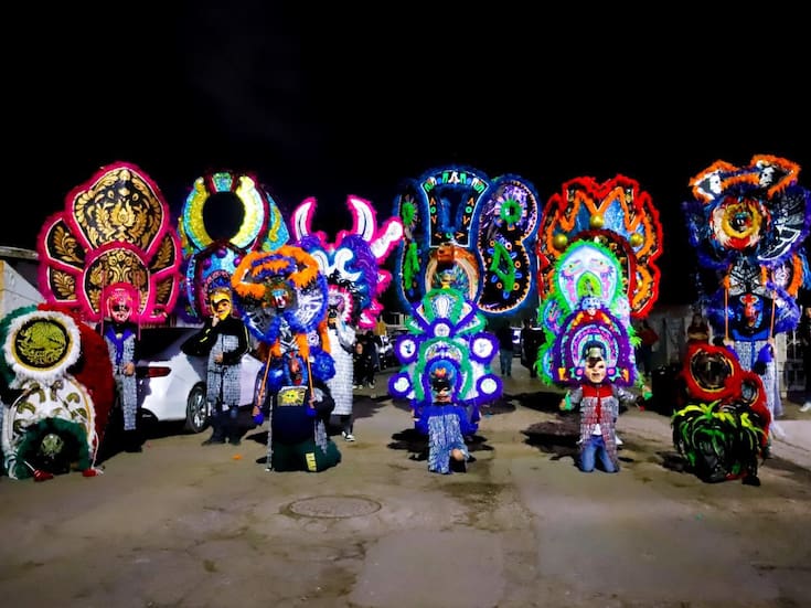 20 kilos sobre la cabeza: Los matachines de la colonia Baja California