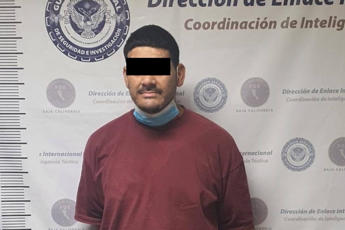 Prófugo estadounidense es detenido en Mexicali