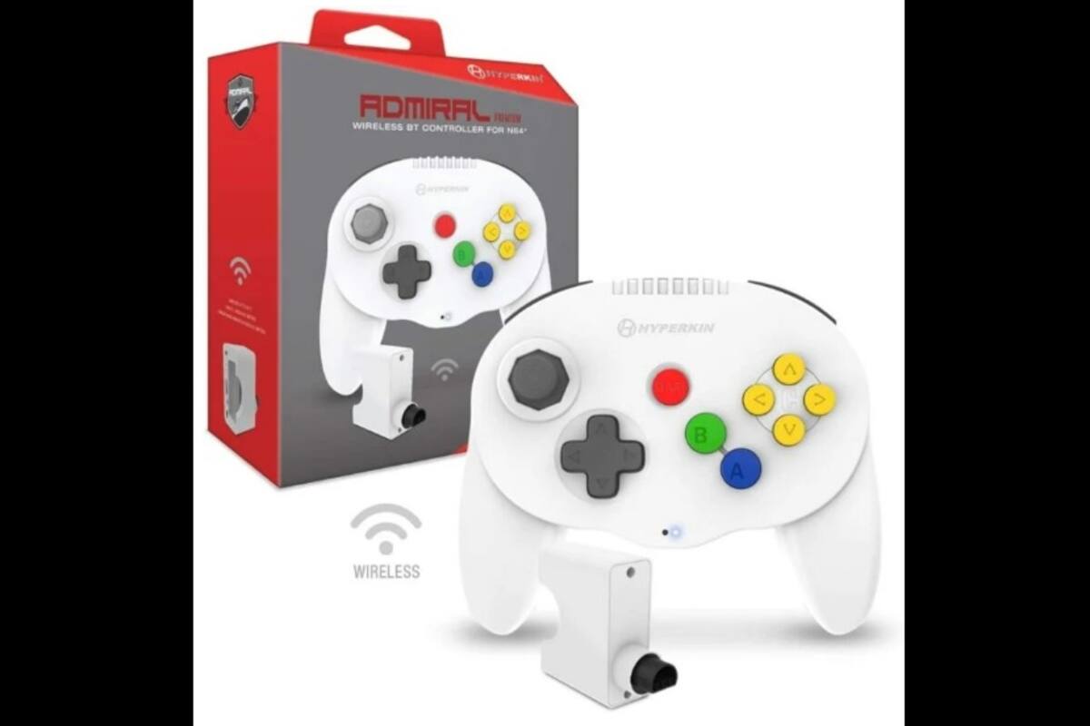 Nintendo 64, llega un control inalámbrico con nuevo diseño