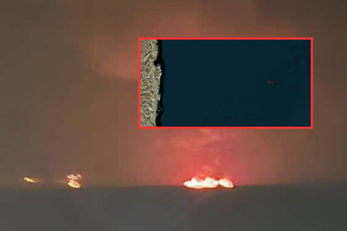 Colisión de dos petroleros cerca del estrecho de Ormuz: Incendios sin heridos ni derrames