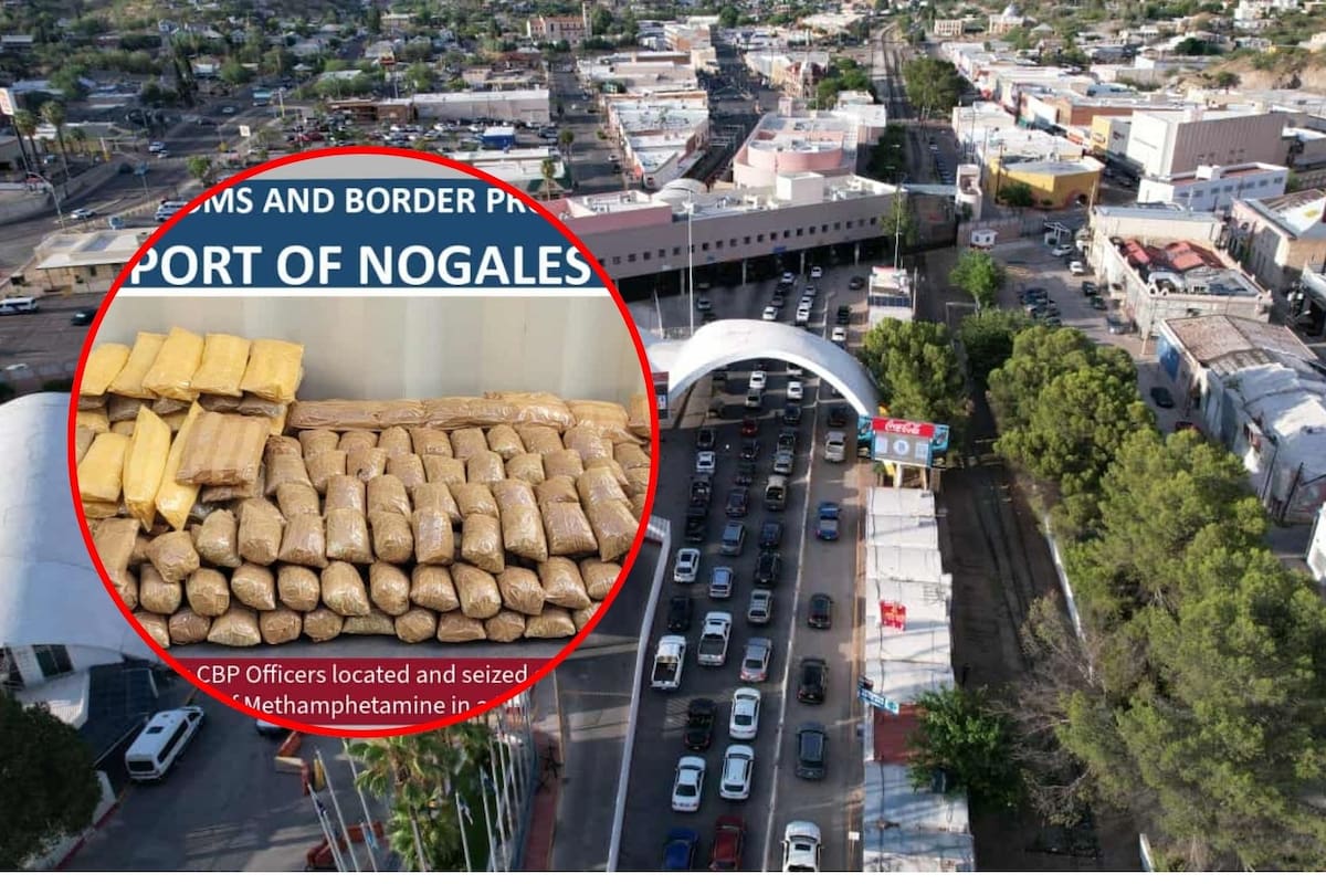 Intercepta CBP millonario cargamento de narcóticos en garita de Nogales