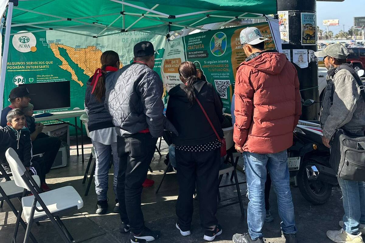 Instalan en El Chaparral módulo de ayuda humanitaria