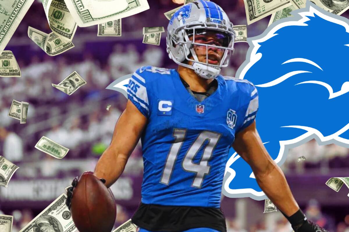NFL: Amon-Ra St. Brown esta cerca de firmar contrato millonario con los Detroit Lions