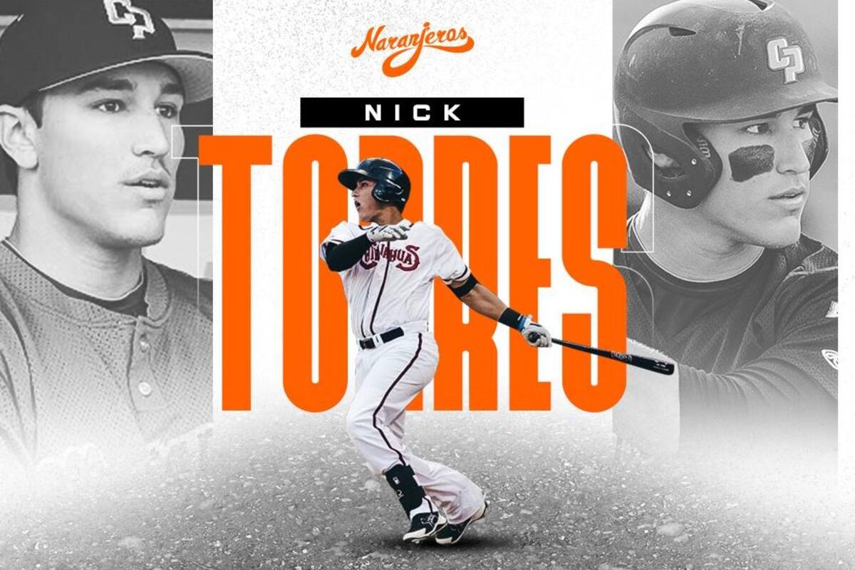 Nick Torres llega a Naranjeros como tercer refuerzo extranjero
