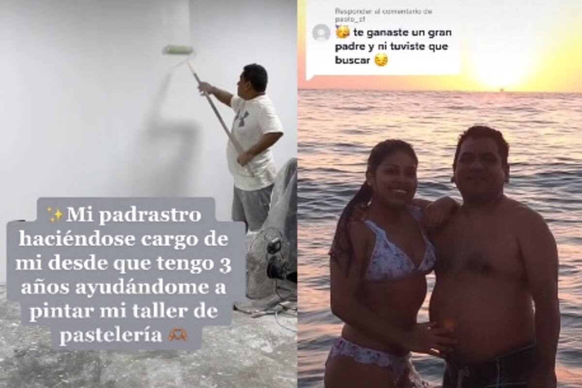 Agradece a padrastro por cuidarla desde niña y apoyarla más que su padre biológico