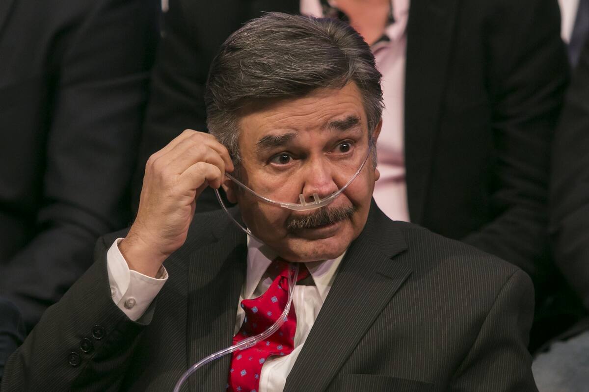 TO-39127. CIUDAD DE MEXICO. FEBRERO 8. Campana de Salud UNOS MINUTOS HACEN LA DIFERENCIA, Palacio del Ayuntamiento GDF. (Photo by Luis Ortiz/Clasos).