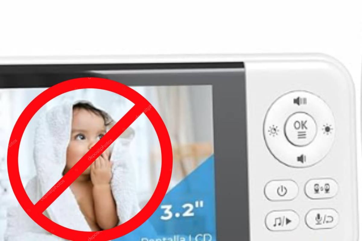 En EEUU retiran del mercado 81 mil monitores para bebé por riesgo de incendio; reportan que la pantalla puede sobrecalentarse y generar chispas durante la carga