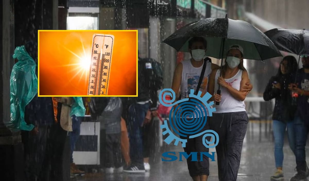 Mientras lluvias intensas amenazan con inundaciones y deslaves en el sureste y occidente de México, la onda de calor llevará temperaturas superiores a los 45 grados en el norte del país